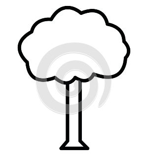 Nature Isolated Vector Icon which can easily modify or edit