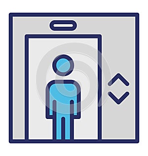 Elevator Isolated Vector Icon which can easily modify or edit Elevator Isolated Vector Icon which can easily modify or edit