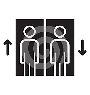 Elevator Isolated Vector Icon which can easily modify or edit Elevator Isolated Vector Icon which can easily modify or edit