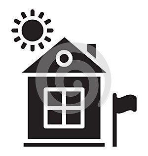 Cottage Isolated Vector Icon which can easily modify or edit Cottage Isolated Vector Icon which can easily modify or edit
