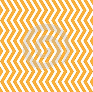 Vector Interlacing Vertical Yellow and White Zigzag Stripes Texture Background photo