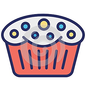 Bakery Isolated Vector Icon which can easily modify or edit Bakery Isolated Vector Icon which can easily modify or edit