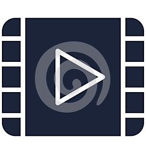 Multimedia Isolated Vector Icon which can easily modify or edit