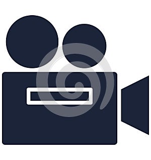 Camera Isolated Vector Icon which can easily modify or edit