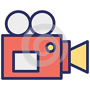 Camera Isolated Vector Icon which can easily modify or edit