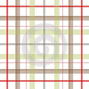 Seamless plaid line pattern design