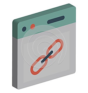 Backlink Vector Icon Isolated Vector icon which can easily modify or edit Backlink Vector Icon Isolated Vector icon which can eas