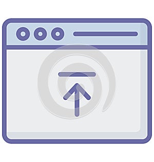 Upload data Vector related to web browser windows and fully editable