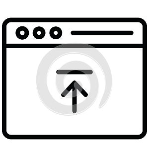 Upload data Vector related to web browser windows and fully editable