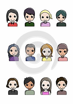 flat avatar set free