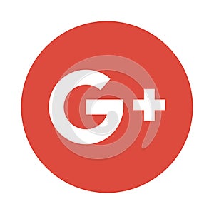 Google plus social media icon button