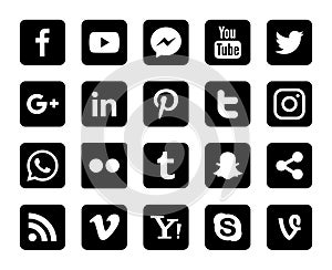 Social media icons