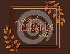 Very special Thanksgiving sale