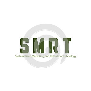 SMRT logo design