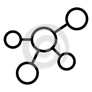 Atom  Isolated Vector Icon that can be easily modified or edit