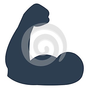 Bicep  Isolated Vector Icon that can be easily modified or edit