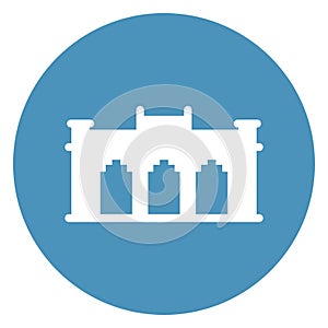 Heritage museum, historic building Isolated Vector Icon which can be easily modified or edit