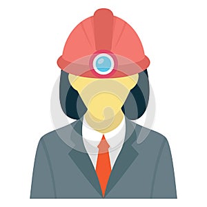 Engineer  Color Vector Icon which can easily modify or edit