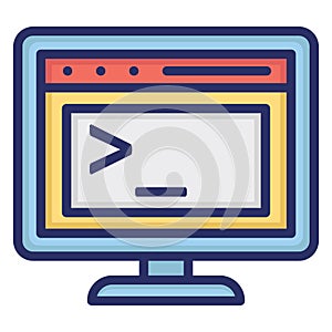 Adaptive  Isolated Vector icon easily edit or modify