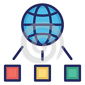 Communication  Isolated Vector icon easily edit or modify