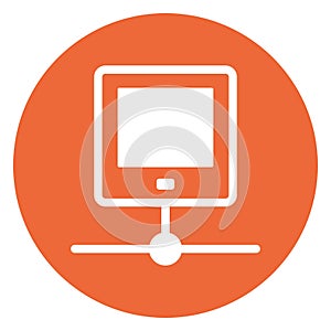 Data storage  Isolated Vector icon easily edit or modify