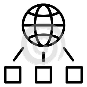 Communication  Isolated Vector icon easily edit or modify