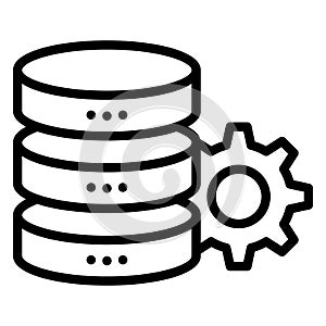 Gear  Isolated Vector icon easily edit or modify