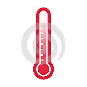 Thermometer with scale temperature indicator