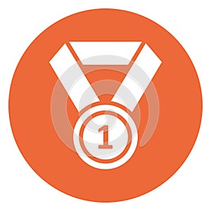 Position Medal Isolated Vector Icon easily editable