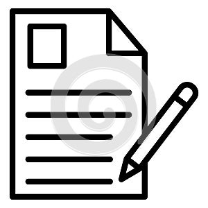 Writing Isolated Vector Icon easily editable