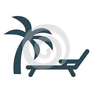 Beach  Isolated Vector Icon which can easily modify or edit