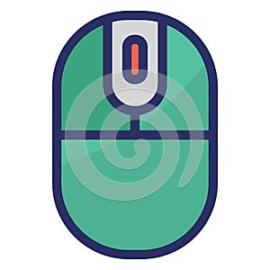 Computer Mouse  Isolated Isolated Vector Icon easily editable easily editable