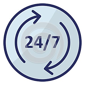 Full Service  Isolated Isolated Vector Icon easily editable easily editable