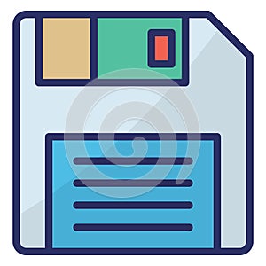 Floppy  Isolated Isolated Vector Icon easily editable easily editable