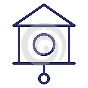 Pendulum Clock  Isolated Isolated Vector Icon easily editable easily editable