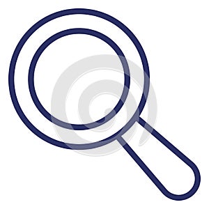 Magnifier  Isolated Isolated Vector Icon easily editable easily editable