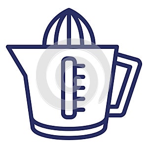 Manual Juicer  Isolated Isolated Vector Icon easily editable easily editable