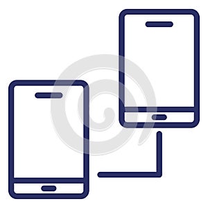 Data Sharing  Isolated Isolated Vector Icon easily editable easily editable