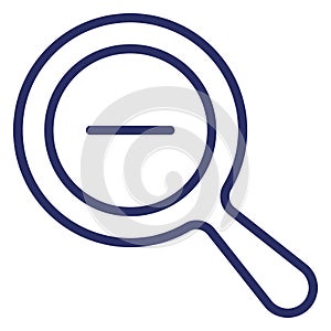 Zoom Out  Isolated Isolated Vector Icon easily editable easily editable