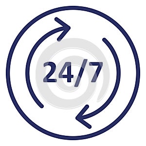 Full Service  Isolated Isolated Vector Icon easily editable easily editable