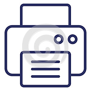 Printer  Isolated Isolated Vector Icon easily editable easily editable