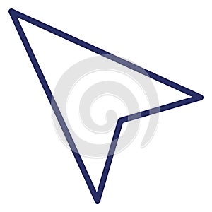 Cursor  Isolated Isolated Vector Icon easily editable easily editable