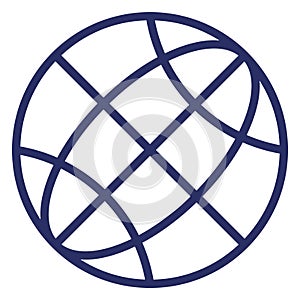 Basketball  Isolated Isolated Vector Icon easily editable easily editable