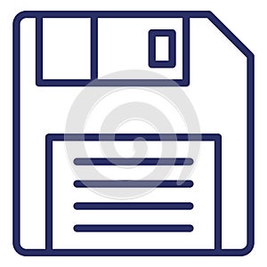 Floppy  Isolated Isolated Vector Icon easily editable easily editable