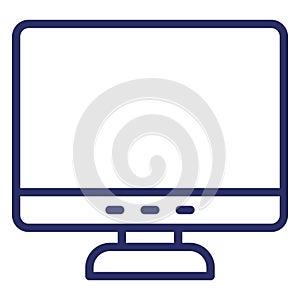 LCD  Isolated Isolated Vector Icon easily editable easily editable