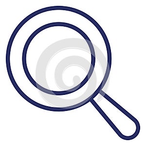 Magnifier  Isolated Isolated Vector Icon easily editable easily editable