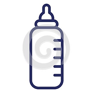 Baby Bottle  Isolated Isolated Vector Icon easily editable easily editable