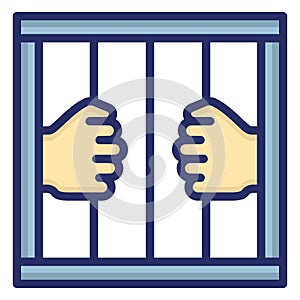Criminal  Isolated Vector Icon which can easily modify or edit