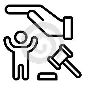 Consumer protect law  Isolated Vector Icon which can easily modify or edit