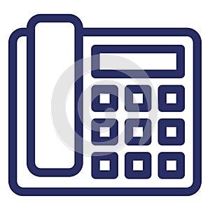 Landline  Isolated Vector Icon which can easily modify or edit
